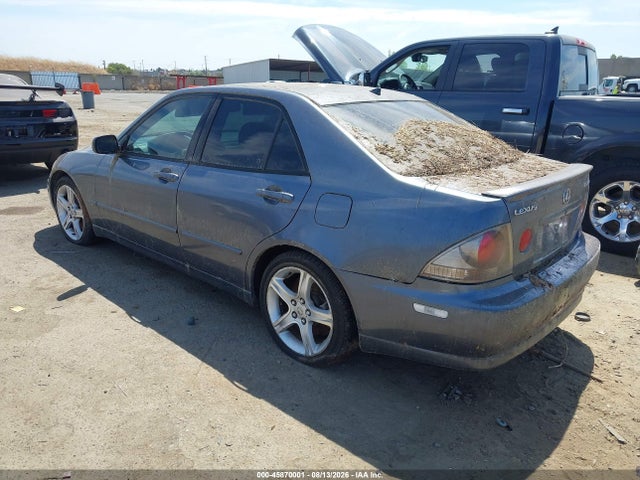 2005 Lexus Is 300 მანქანა იყიდება აუქციონზე, vin: JTHBD192450100826, აუქციონის ნომერი: 45870001