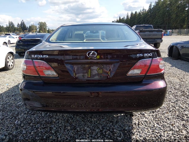 Aukcja sprzedaży 2002 Lexus Es 300, vin: JTHBF30G725029215, numer aukcji: 45870011