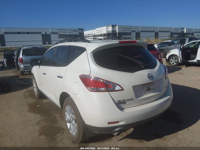 45870065 :رقم المزاد ، JN8AZ1MU8CW101046 vin ، 2012 Nissan Murano Sl مزاد بيع