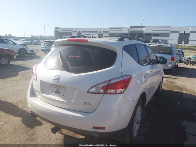 45870065 :رقم المزاد ، JN8AZ1MU8CW101046 vin ، 2012 Nissan Murano Sl مزاد بيع