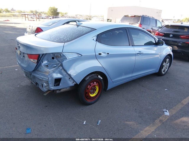 Продаж на аукціоні авто 2013 Hyundai Elantra Gls, vin: KMHDH4AE6DU684719, номер лоту: 45870071