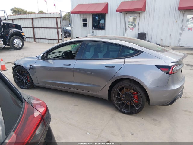 2026 Tesla Model 3 Performance All-wheel Drive მანქანა იყიდება აუქციონზე, vin: 5YJ3E1ET3TF171127, აუქციონის ნომერი: 45870098