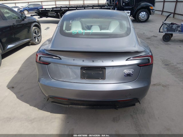 2026 Tesla Model 3 Performance All-wheel Drive მანქანა იყიდება აუქციონზე, vin: 5YJ3E1ET3TF171127, აუქციონის ნომერი: 45870098