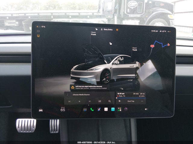 2026 Tesla Model 3 Performance All-wheel Drive მანქანა იყიდება აუქციონზე, vin: 5YJ3E1ET3TF171127, აუქციონის ნომერი: 45870098