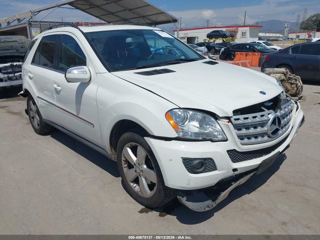 2010 Mercedes-benz Ml 350 მანქანა იყიდება აუქციონზე, vin: 4JGBB5GB5AA535243, აუქციონის ნომერი: 45870137