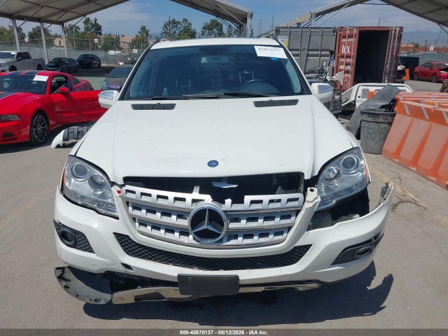 2010 Mercedes-benz Ml 350 მანქანა იყიდება აუქციონზე, vin: 4JGBB5GB5AA535243, აუქციონის ნომერი: 45870137