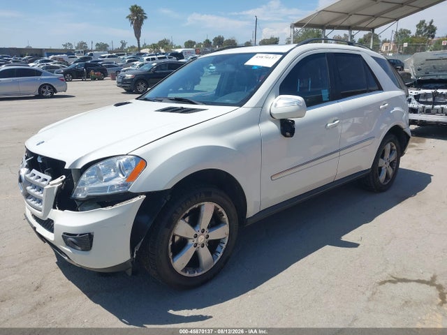 2010 Mercedes-benz Ml 350 მანქანა იყიდება აუქციონზე, vin: 4JGBB5GB5AA535243, აუქციონის ნომერი: 45870137