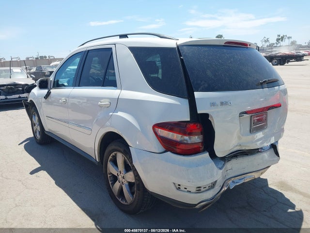 2010 Mercedes-benz Ml 350 მანქანა იყიდება აუქციონზე, vin: 4JGBB5GB5AA535243, აუქციონის ნომერი: 45870137