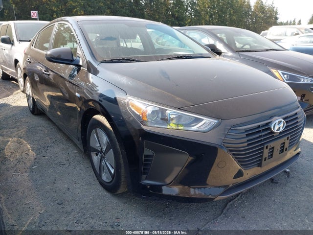 Продажа на аукционе авто 2018 Hyundai Ioniq Hybrid Blue, vin: KMHC65LC3JU100534, номер лота: 45870195