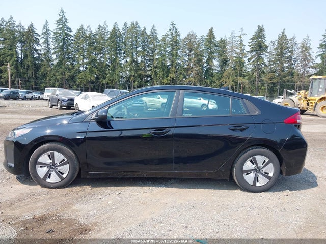 45870195 :رقم المزاد ، KMHC65LC3JU100534 vin ، 2018 Hyundai Ioniq Hybrid Blue مزاد بيع