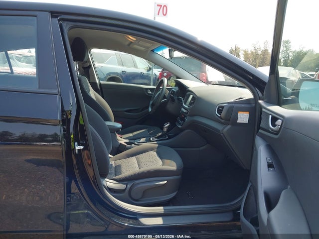 45870195 :رقم المزاد ، KMHC65LC3JU100534 vin ، 2018 Hyundai Ioniq Hybrid Blue مزاد بيع