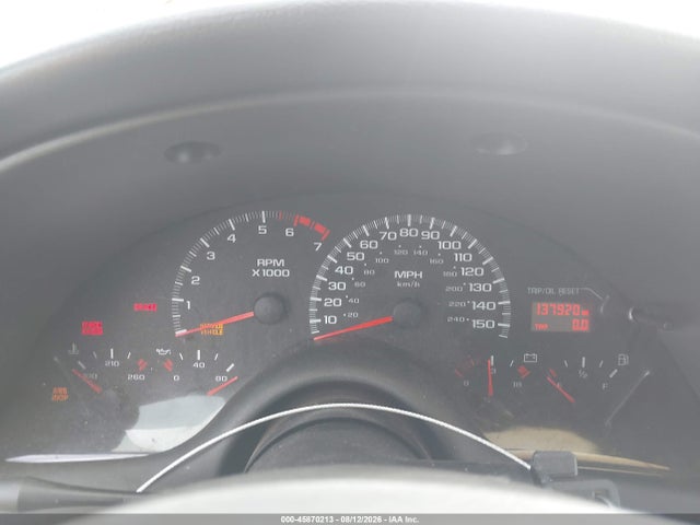 Продаж на аукціоні авто 2002 Chevrolet Camaro Police Pkg Police Pkg B4c, vin: 2G1FP22GX22137629, номер лоту: 45870213