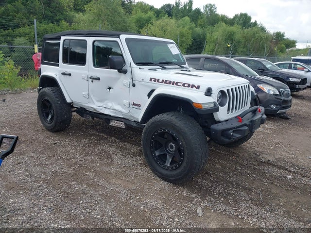Продаж на аукціоні авто 2018 Jeep Wrangler Unlimited Rubicon 4x4, vin: 1C4HJXFG4JW287659, номер лоту: 45870253