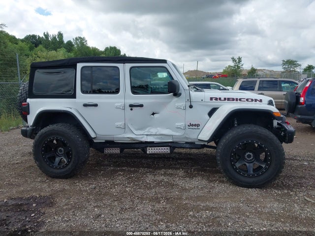 45870253 :رقم المزاد ، 1C4HJXFG4JW287659 vin ، 2018 Jeep Wrangler Unlimited Rubicon 4x4 مزاد بيع