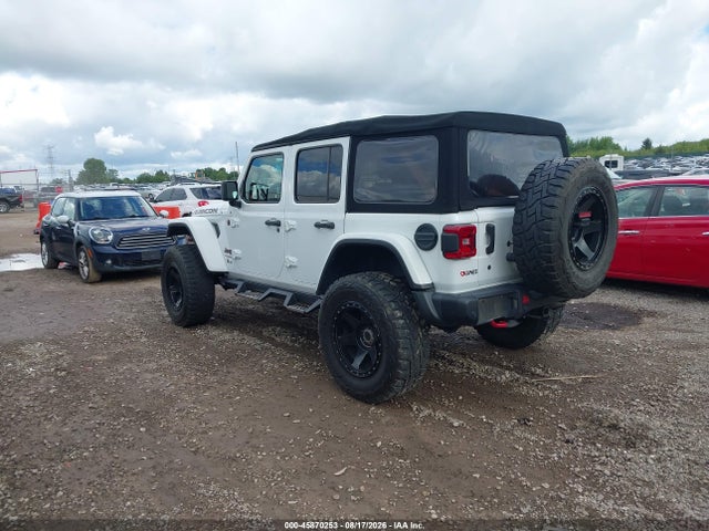 45870253 :رقم المزاد ، 1C4HJXFG4JW287659 vin ، 2018 Jeep Wrangler Unlimited Rubicon 4x4 مزاد بيع