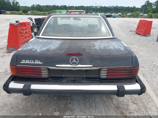 1985 Mercedes-benz 380 Sl მანქანა იყიდება აუქციონზე, vin: WDBBA45C9FA022144, აუქციონის ნომერი: 45870257