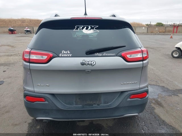 Продажа на аукционе авто 2017 Jeep Cherokee Limited, vin: 1C4PJMDBXHW519046, номер лота: 45870272