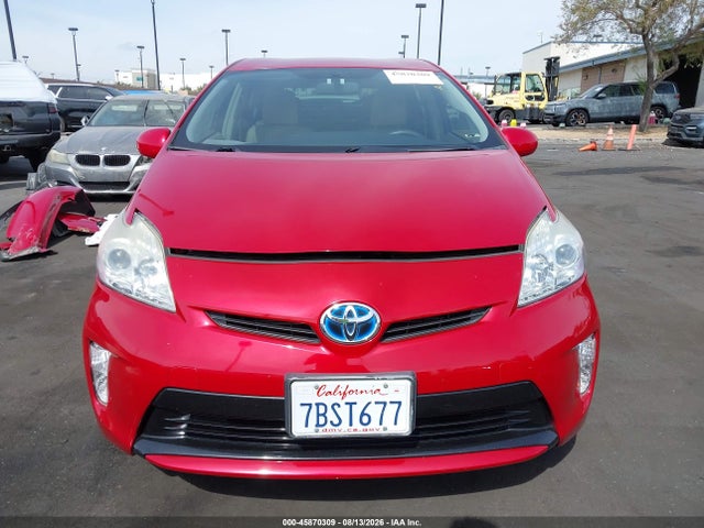 Продажа на аукционе авто 2013 Toyota Prius Three, vin: JTDKN3DU5D5648306, номер лота: 45870309