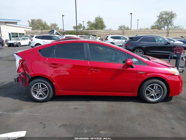 Продажа на аукционе авто 2013 Toyota Prius Three, vin: JTDKN3DU5D5648306, номер лота: 45870309