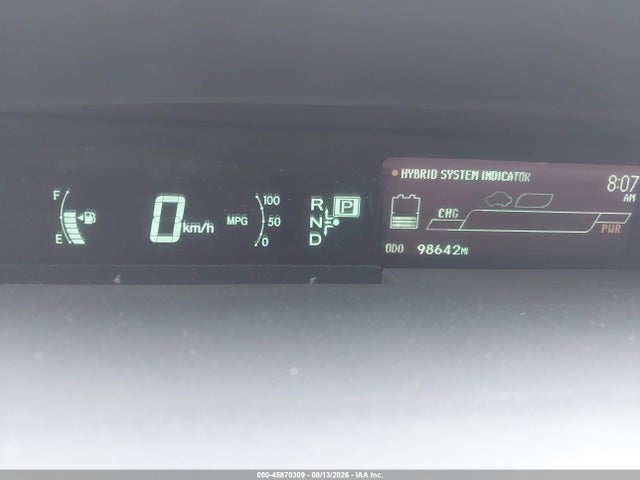 Продажа на аукционе авто 2013 Toyota Prius Three, vin: JTDKN3DU5D5648306, номер лота: 45870309