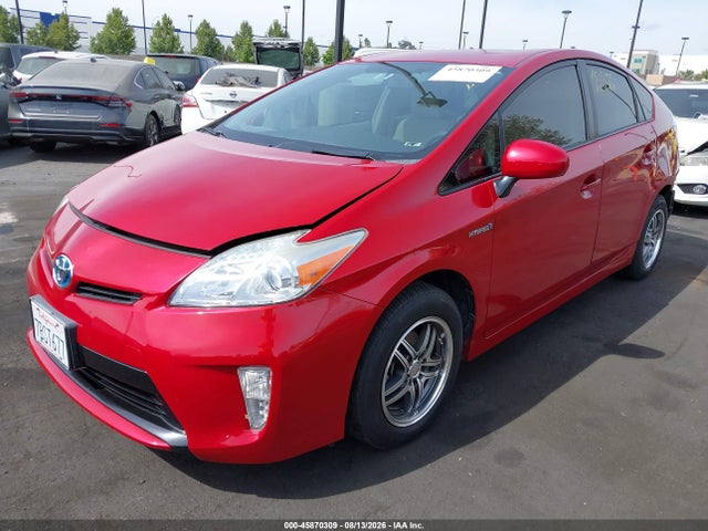 Продажа на аукционе авто 2013 Toyota Prius Three, vin: JTDKN3DU5D5648306, номер лота: 45870309