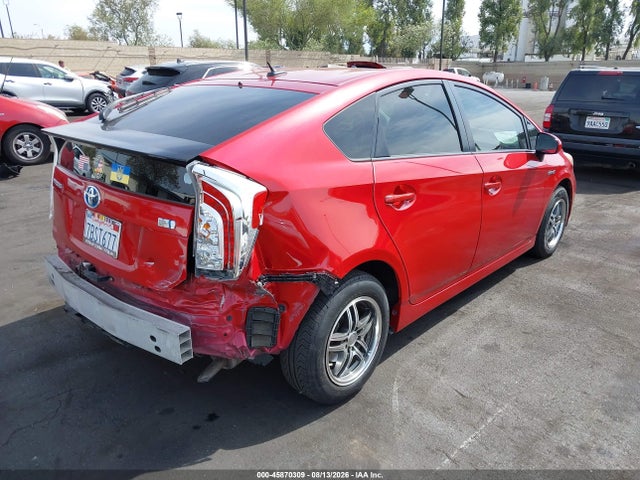 Продажа на аукционе авто 2013 Toyota Prius Three, vin: JTDKN3DU5D5648306, номер лота: 45870309