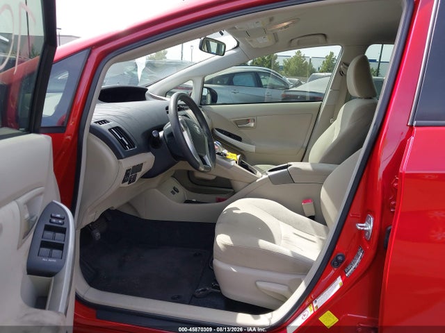 Продажа на аукционе авто 2013 Toyota Prius Three, vin: JTDKN3DU5D5648306, номер лота: 45870309