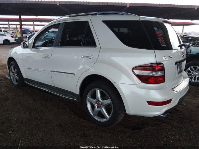 Aukcja sprzedaży 2011 Mercedes-benz Ml 550 4matic, vin: 4JGBB7CBXBA661715, numer aukcji: 45870341