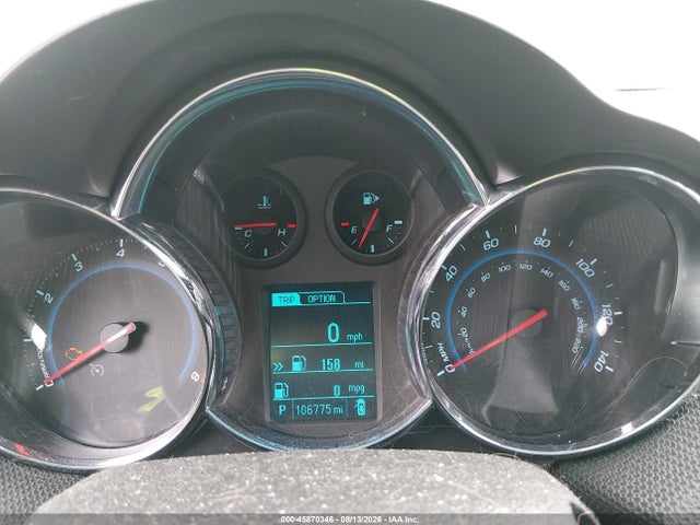 2014 Chevrolet Cruze 1lt Auto მანქანა იყიდება აუქციონზე, vin: 1G1PC5SB9E7470665, აუქციონის ნომერი: 45870346