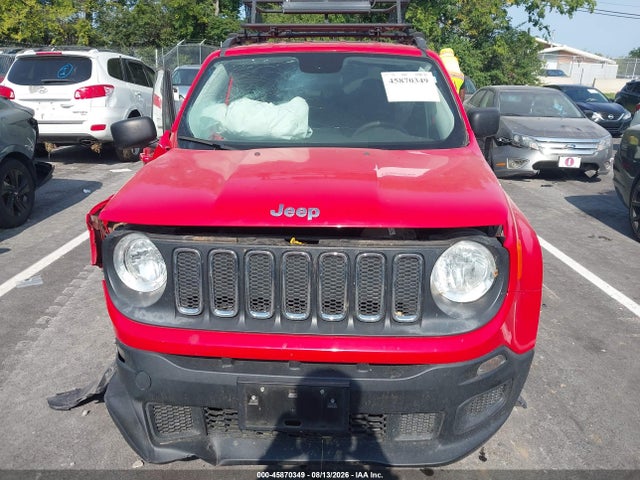 Aukcja sprzedaży 2016 Jeep Renegade Sport, vin: ZACCJBAT9GPE42696, numer aukcji: 45870349