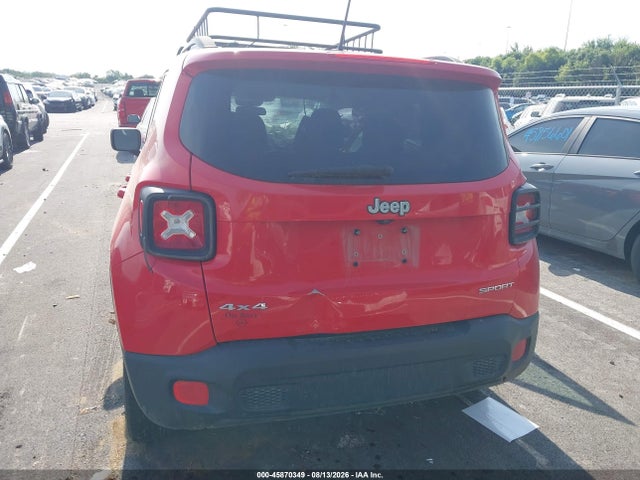 Aukcja sprzedaży 2016 Jeep Renegade Sport, vin: ZACCJBAT9GPE42696, numer aukcji: 45870349