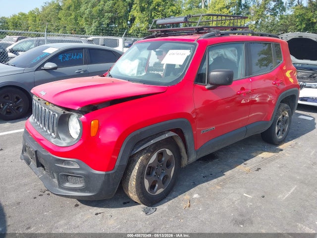 Aukcja sprzedaży 2016 Jeep Renegade Sport, vin: ZACCJBAT9GPE42696, numer aukcji: 45870349