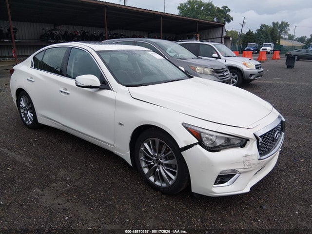 2020 Infiniti Q50 Pure/luxe/sport/edition 30 მანქანა იყიდება აუქციონზე, vin: JN1EV7AR0LM252389, აუქციონის ნომერი: 45870357