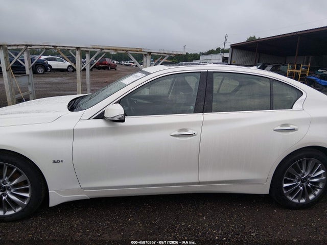2020 Infiniti Q50 Pure/luxe/sport/edition 30 მანქანა იყიდება აუქციონზე, vin: JN1EV7AR0LM252389, აუქციონის ნომერი: 45870357