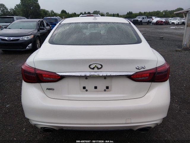 2020 Infiniti Q50 Pure/luxe/sport/edition 30 მანქანა იყიდება აუქციონზე, vin: JN1EV7AR0LM252389, აუქციონის ნომერი: 45870357