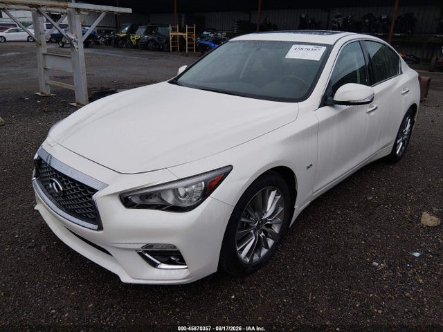 2020 Infiniti Q50 Pure/luxe/sport/edition 30 მანქანა იყიდება აუქციონზე, vin: JN1EV7AR0LM252389, აუქციონის ნომერი: 45870357