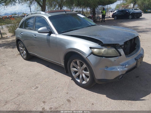 Aukcja sprzedaży 2005 Infiniti Fx35, vin: JNRAS08U35X102428, numer aukcji: 45870420
