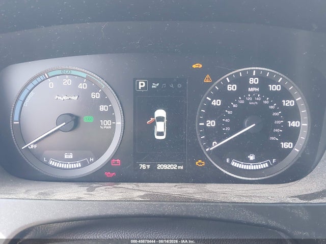 Aukcja sprzedaży 2017 Hyundai Sonata Hybrid Se, vin: KMHE24L37HA065085, numer aukcji: 45870444