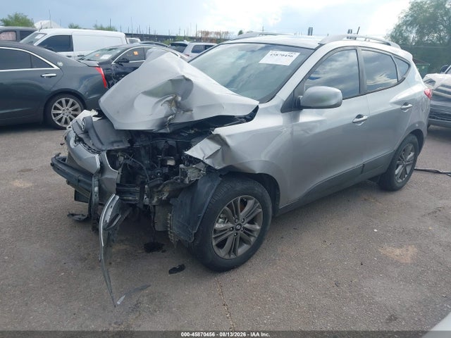 2014 Hyundai Tucson Se მანქანა იყიდება აუქციონზე, vin: KM8JU3AGXEU904908, აუქციონის ნომერი: 45870456