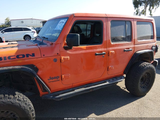 1C4HJXFN4JW239450 Jeep Wrangler Unlimited Rubicon 4x4