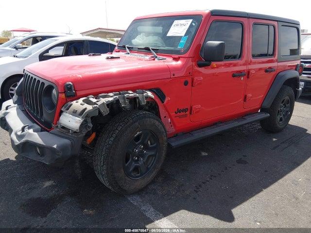 1C4HJXDN1MW729352 Jeep Wrangler Unlimited Sport 4x4