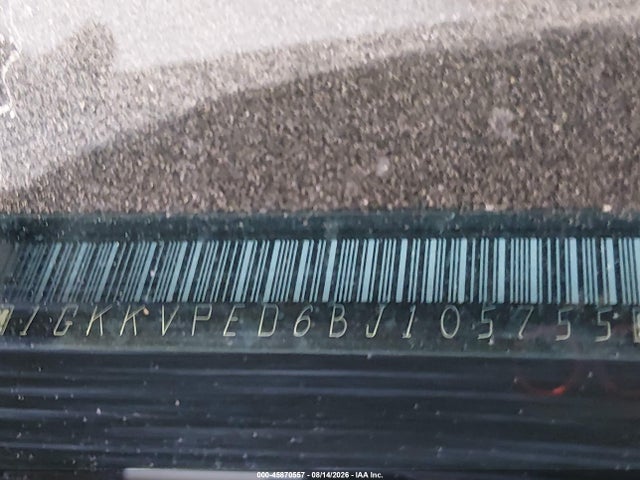 Aukcja sprzedaży 2011 Gmc Acadia Sle, vin: 1GKKVPED6BJ105755, numer aukcji: 45870557