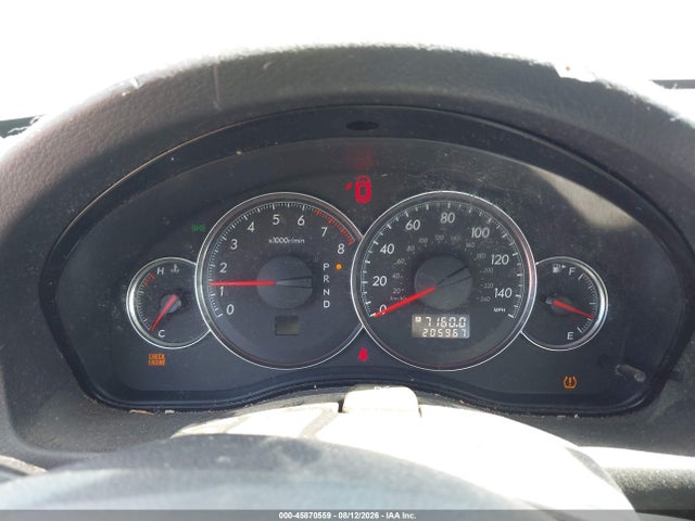 Aukcja sprzedaży 2008 Subaru Outback 2.5i/2.5i L.l. Bean Edition, vin: 4S4BP61C487321893, numer aukcji: 45870559