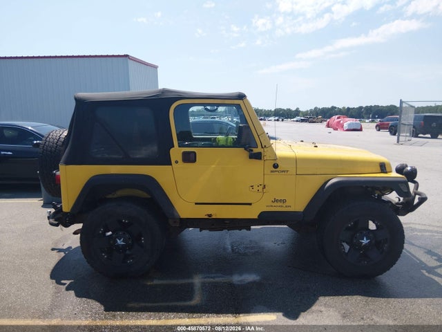 Продажа на аукционе авто 2004 Jeep Wrangler Sport, vin: 1J4FA49S64P747323, номер лота: 45870572