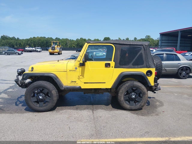 Продажа на аукционе авто 2004 Jeep Wrangler Sport, vin: 1J4FA49S64P747323, номер лота: 45870572