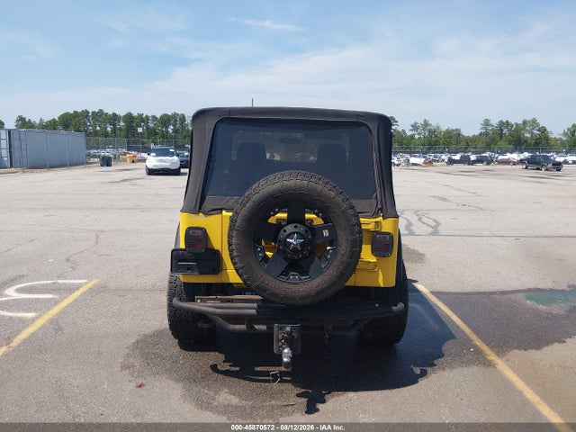 Продажа на аукционе авто 2004 Jeep Wrangler Sport, vin: 1J4FA49S64P747323, номер лота: 45870572