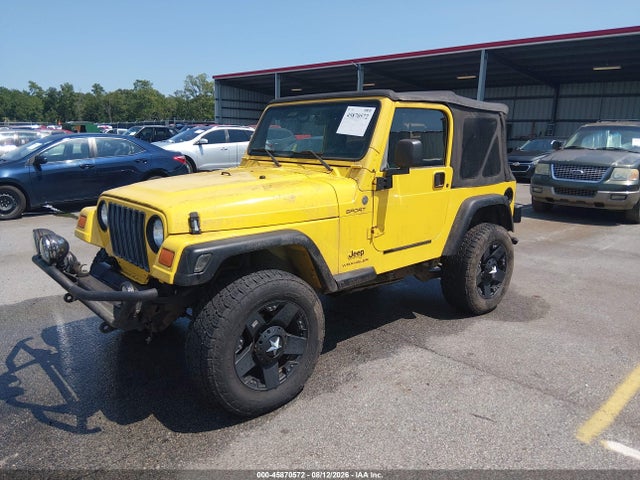 Продажа на аукционе авто 2004 Jeep Wrangler Sport, vin: 1J4FA49S64P747323, номер лота: 45870572