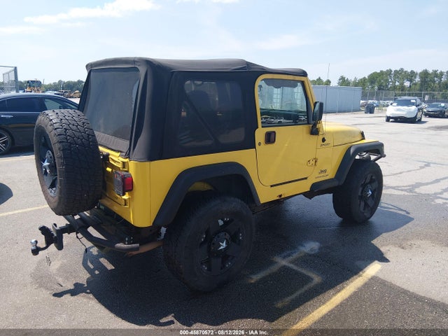 Продажа на аукционе авто 2004 Jeep Wrangler Sport, vin: 1J4FA49S64P747323, номер лота: 45870572