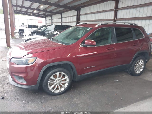 2019 Jeep Cherokee Latitude Fwd მანქანა იყიდება აუქციონზე, vin: 1C4PJLCB6KD222113, აუქციონის ნომერი: 45870574
