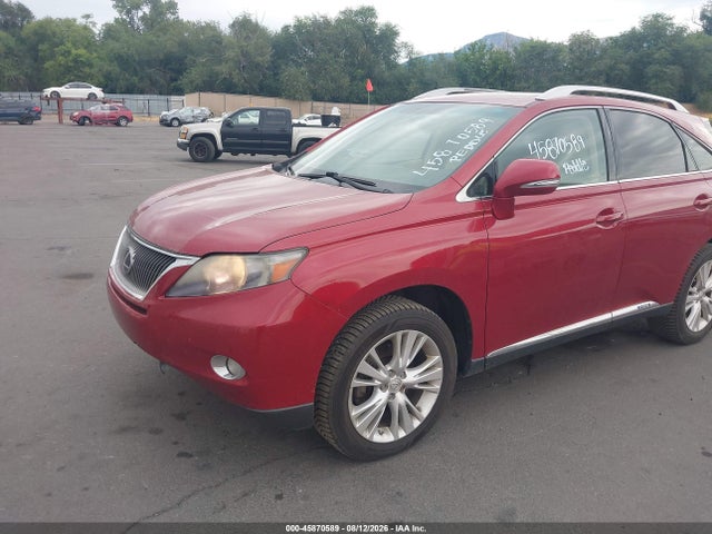Aukcja sprzedaży 2010 Lexus Rx 450h, vin: JTJBC1BA7A2004772, numer aukcji: 45870589